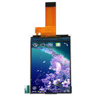 LCD 2.4 &quot;TN QVGA SPI TFT شاشة تعمل باللمس مقاومة 166PPI وحدة لوحة اللمس
