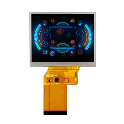 سعر جيد 3.5in IPS 640X480 VGA Matrix LCD Module 24 BIT RGB 54 PIN 800cd / m2 الانترنت