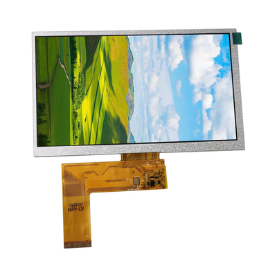 سعر جيد 5.0 بوصة لوحة عرض TFT الصناعية 40pin RGB واجهة 800x480 الانترنت